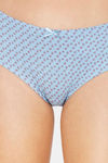 Zivame Anti-Microbial Low Rise Full Coverage Bikini Panty (Pack of 3) - Multicolor — thumbnail 13